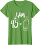 Funny Personalized 45 plu 1 = Fabulous 46 Queen Humor Bday