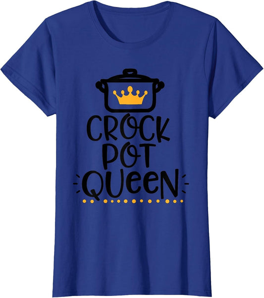 Funny Crockpot Queen Apparel for Crockpot Lovers