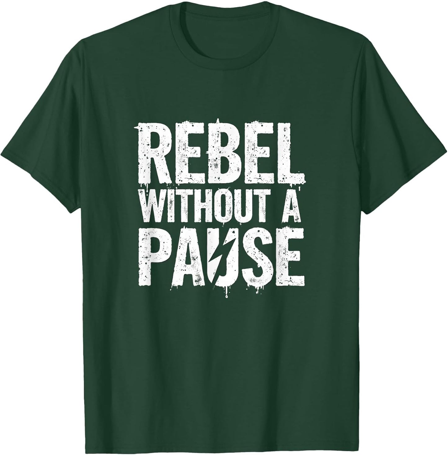 Rebel Without A Pause Bold Statement Design