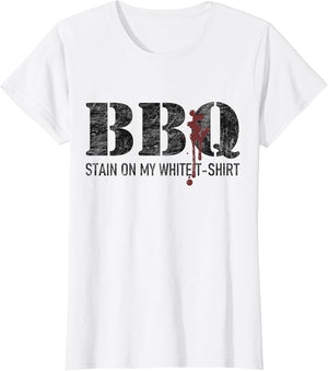 Barbecue Stain on My White
