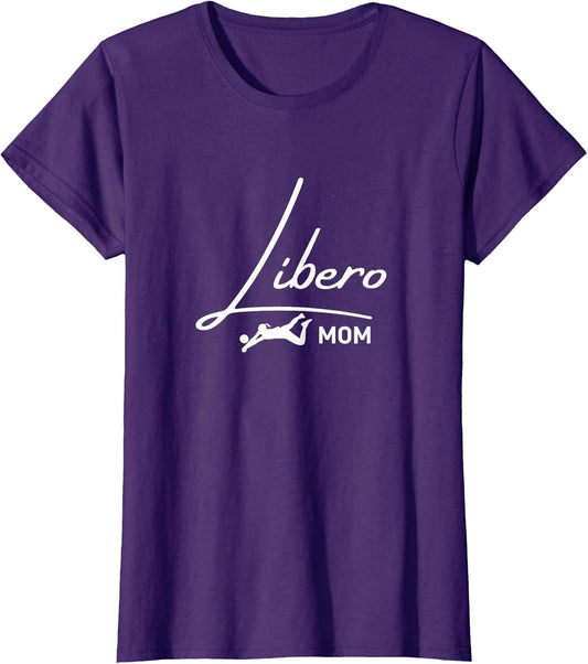 Fun Volleyball Libero Mom Graphic