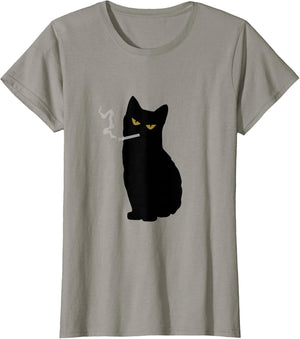 Rebel Smoking Bad Black Cat Funny Black Cat Gifts