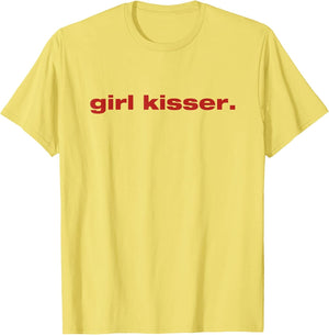 Funny Lesbian Girl Kisser Pride Month LGBTQ Bisexual Ally
