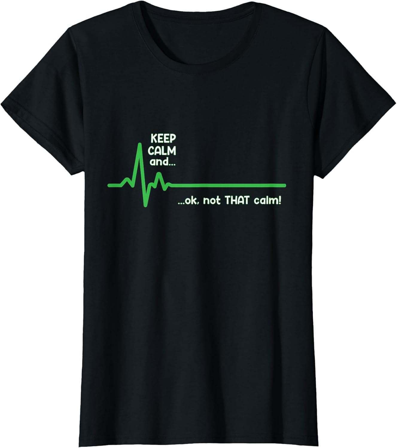 Keep Calm and, Ok Not That Calm! Funny Medical ECG Emergency