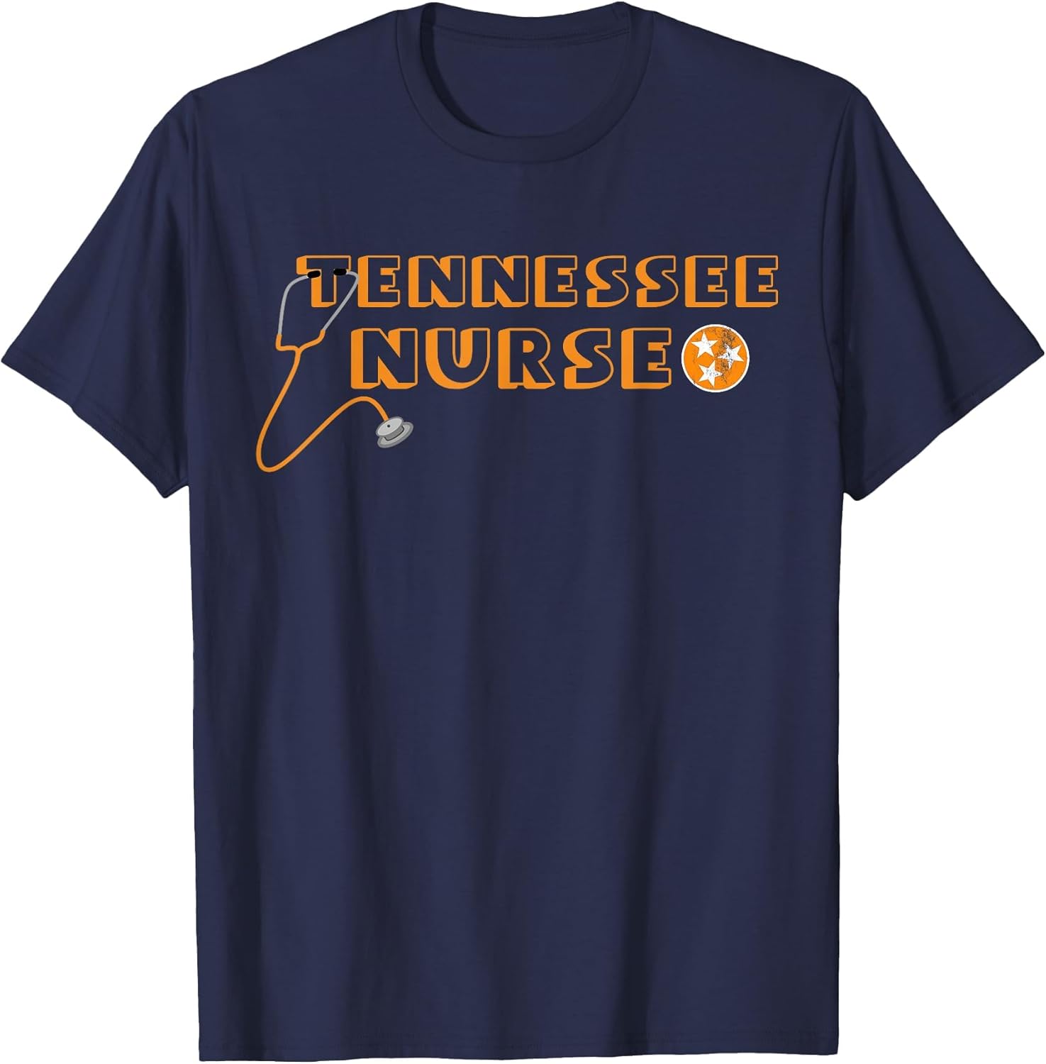 Tennessee Nurse Vintage Flag Stethoscope Proud Nurse