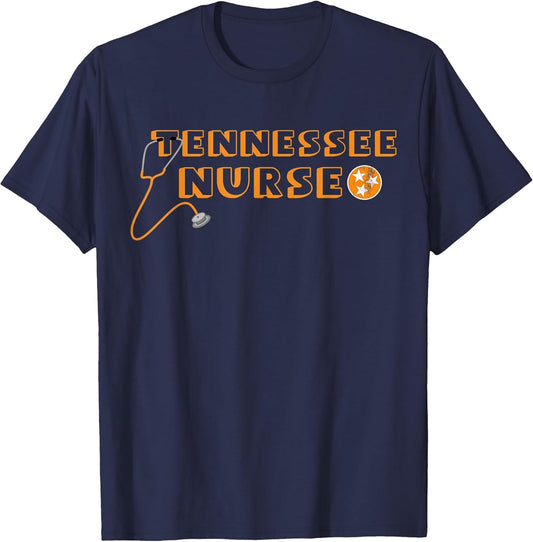 Tennessee Nurse Vintage Flag Stethoscope Proud Nurse