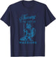 Nurse Nursing is The Stuff of Warriors Racoon Animal Design , Men, Navy Blue, 5X-Large