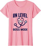 RN BSN Shirt Level Boss Mode Registered Nurse Design