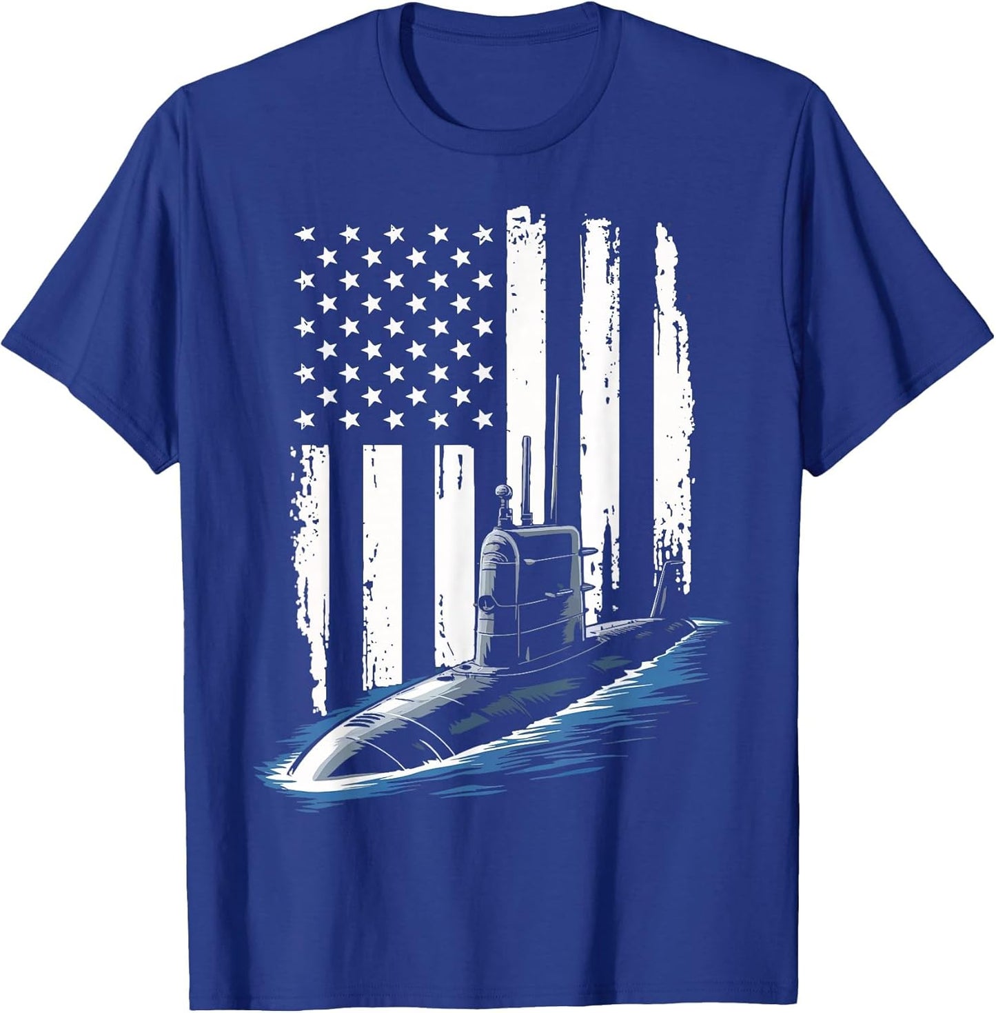 Submarine USA Flag Veteran 4th of July