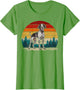 Vintage Style Distressed Retro English Pointer Dog