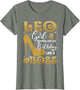 Leo Girl Stepping Into My Birthday Like A Boss Heel