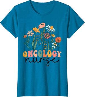 Groovy Wildflower Oncology Nurse