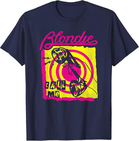 Blondie Call Me Colorful Vintage Band