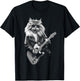 Cat Playing Guitar Rock Star Rock and Roll Women Kid