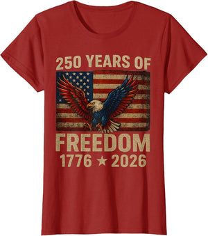 250 Years American Flag Anniversary USA 250th Birthday