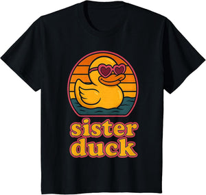 Sister Duck Rubber Duck Vintage Rubber Duckie Birthday Girls