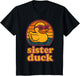 Sister Duck Rubber Duck Vintage Rubber Duckie Birthday Girls