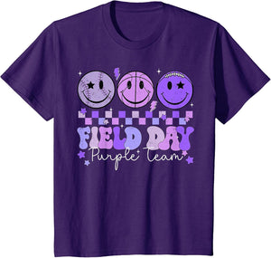 Field Day Purple Team Color Field Trip Team Game Competition