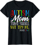 Autism Mom Thou Shall Not Try Me - Autism Awareness Mom