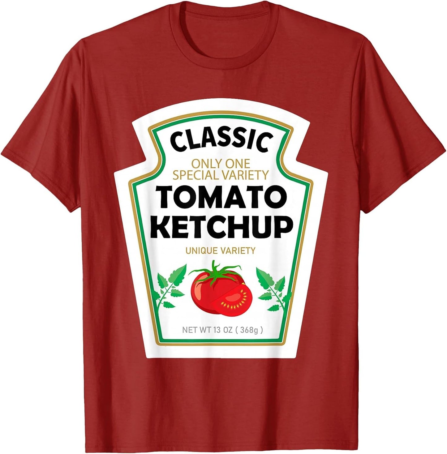 Red Ketchup DIY Costume Matching Couples Groups Halloween