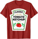 Red Ketchup DIY Costume Matching Couples Groups Halloween