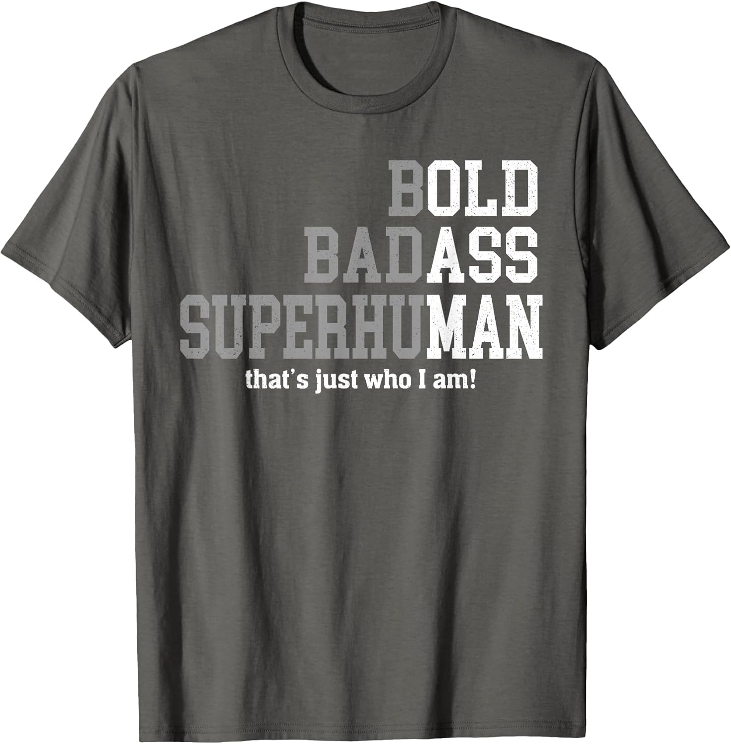 Retro Bold Ba-DASS That's Just Who I Am Old Ass Man Dad Life