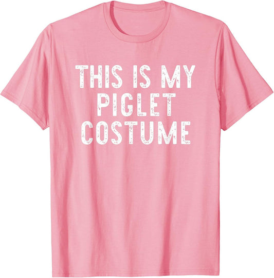 This is My Piglet Costume Halloween Funny Simple Kids Adult