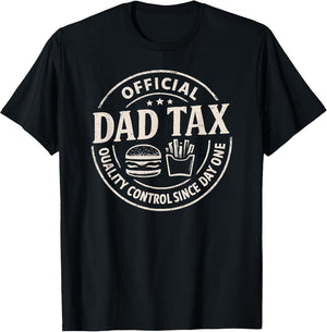 Dad Tax Logo, Funny Daddy Papa Fathers Day