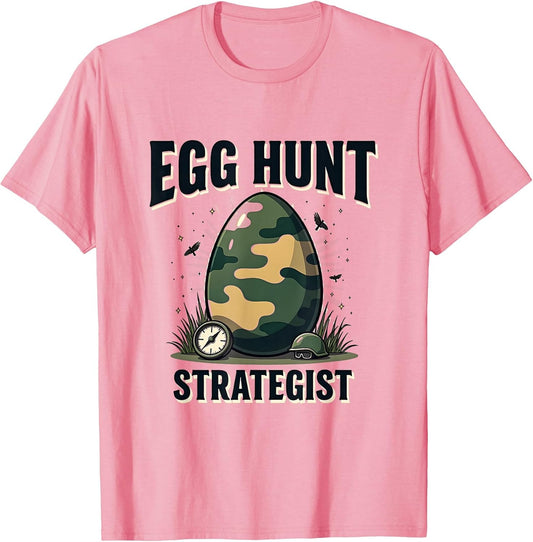 Egg Hunt Strategist Funny Easter Design