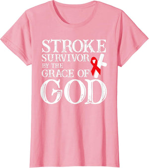 Stroke Survivor But The Grace of God Christian Warrior