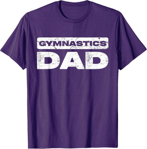 Gymnastics Dad Shirt Men Daddy Fathers Day
