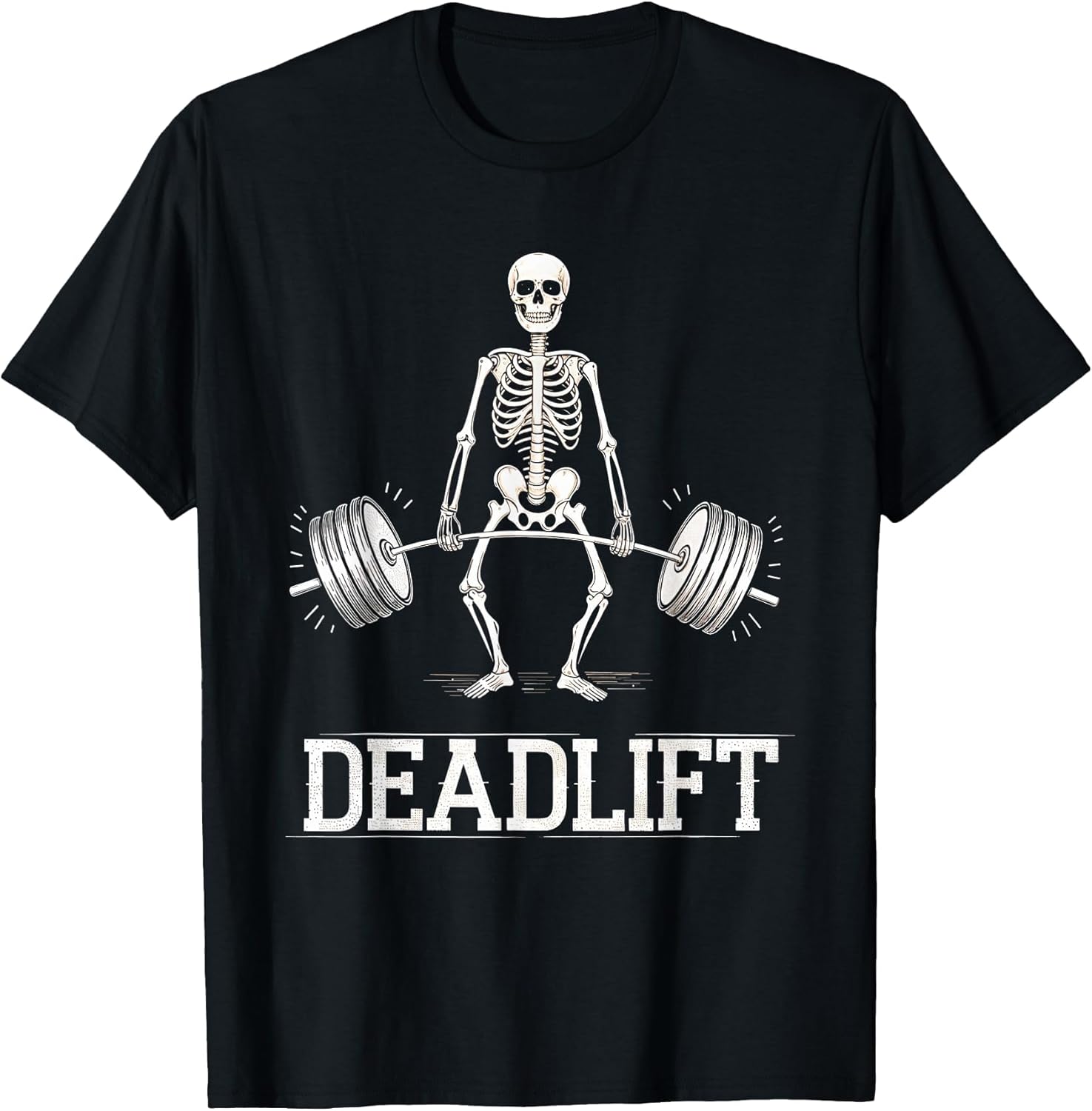 Deadlift Skeleton Weightlifting Fitness Gym Workout