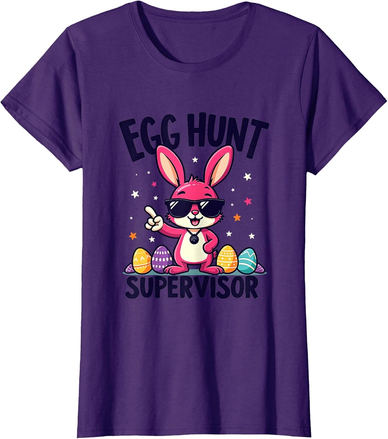 Egg Hunt Supervisor Funny Easter Design