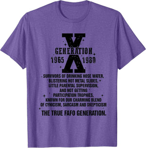 GEN X Generation X 1965 1980 The True Fafo Generation