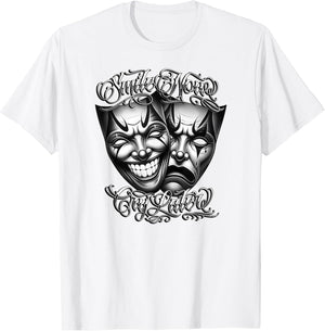 Smile Now CRY Later Masks Clown Payaso Chicano Chola Cholo