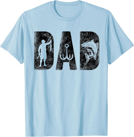 Fishing Dad Birthday Classic Bold Font Fish Daddy
