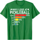Why I Lose at Pickleball Funny Pickleball Player Humor Chart