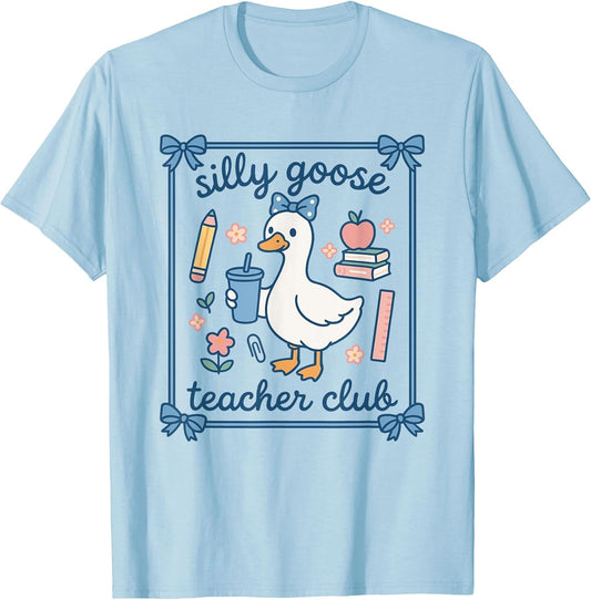 Cute Silly Goose Teacher Club