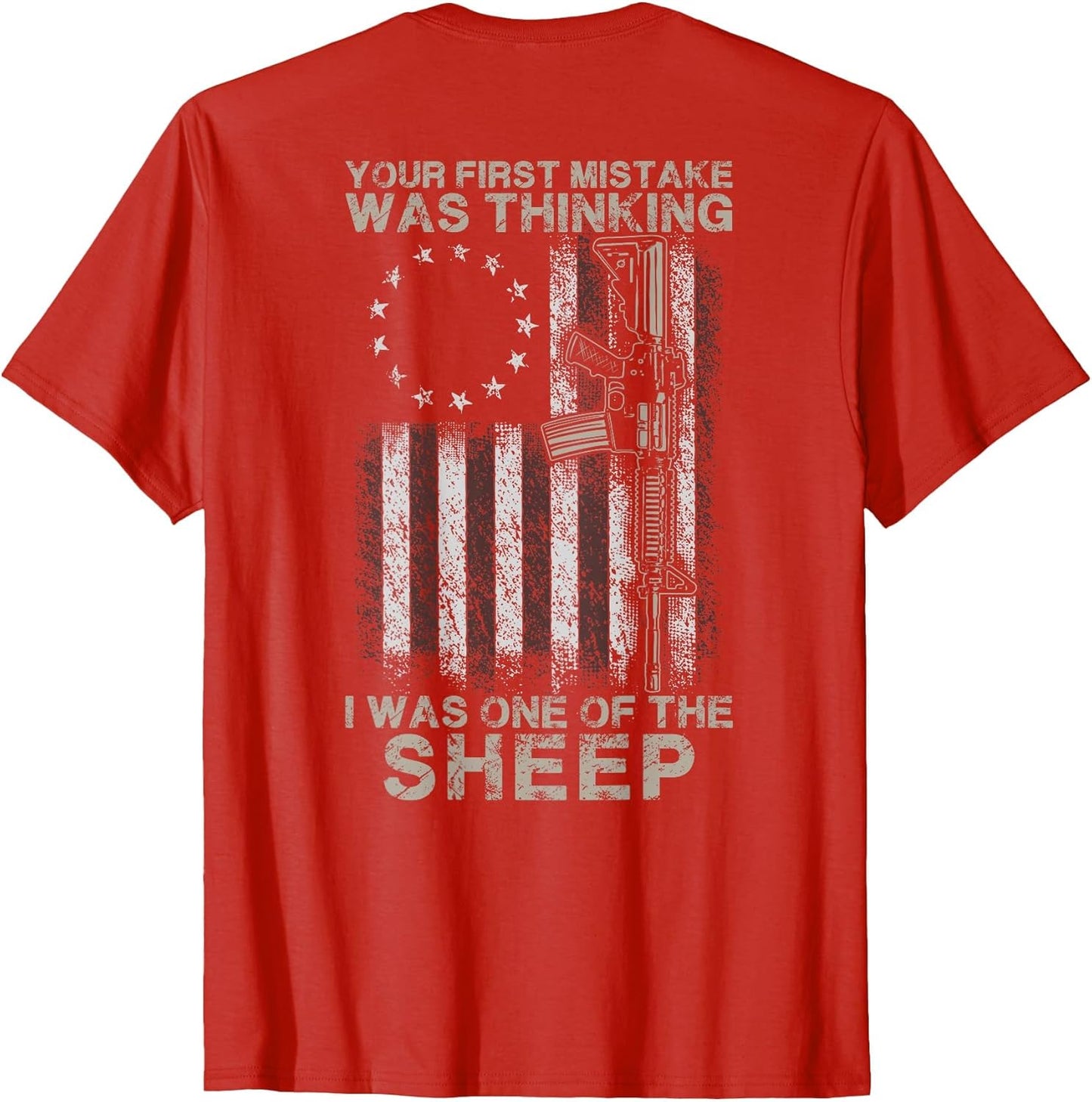 Your First Mistake was Thinking I was A Sheep (on Back)