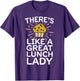 There's Muffin Like A Great Lunch Lady Food Pun Cafeteria
