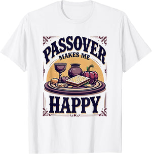 Passover Makes Me Happy Jewish Holiday Design