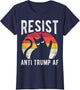 Resist Anti Trump AF Anti Trump Cat