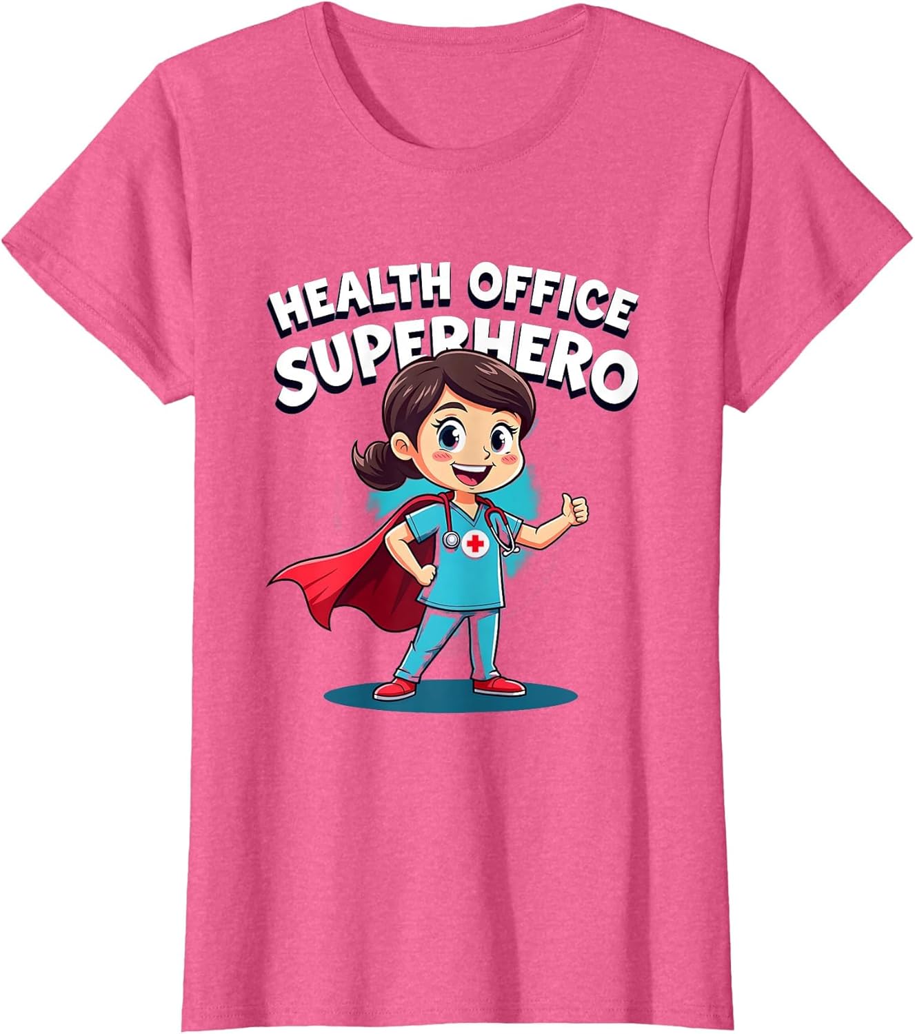 Health Office Superhero School Nurse Design