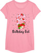 6th Strawberry Themed Birthday Girl Party for an 6 Year Old