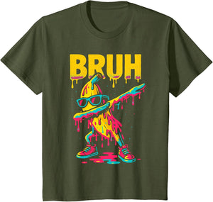 Dabbing Banana Bruh Drip Ice Cream Banana Youth Boys Kids