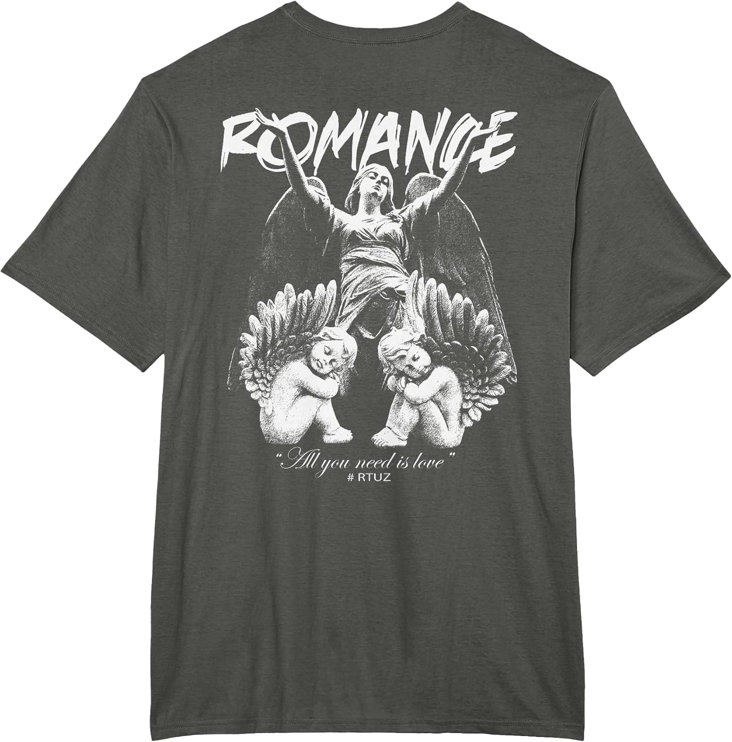 Hip Hop Vintage Hipster Edgy Urban Y2K Back Print Streetwear