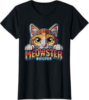 Play Building Blocks Cat Kids Boys Meowster Brick Builder