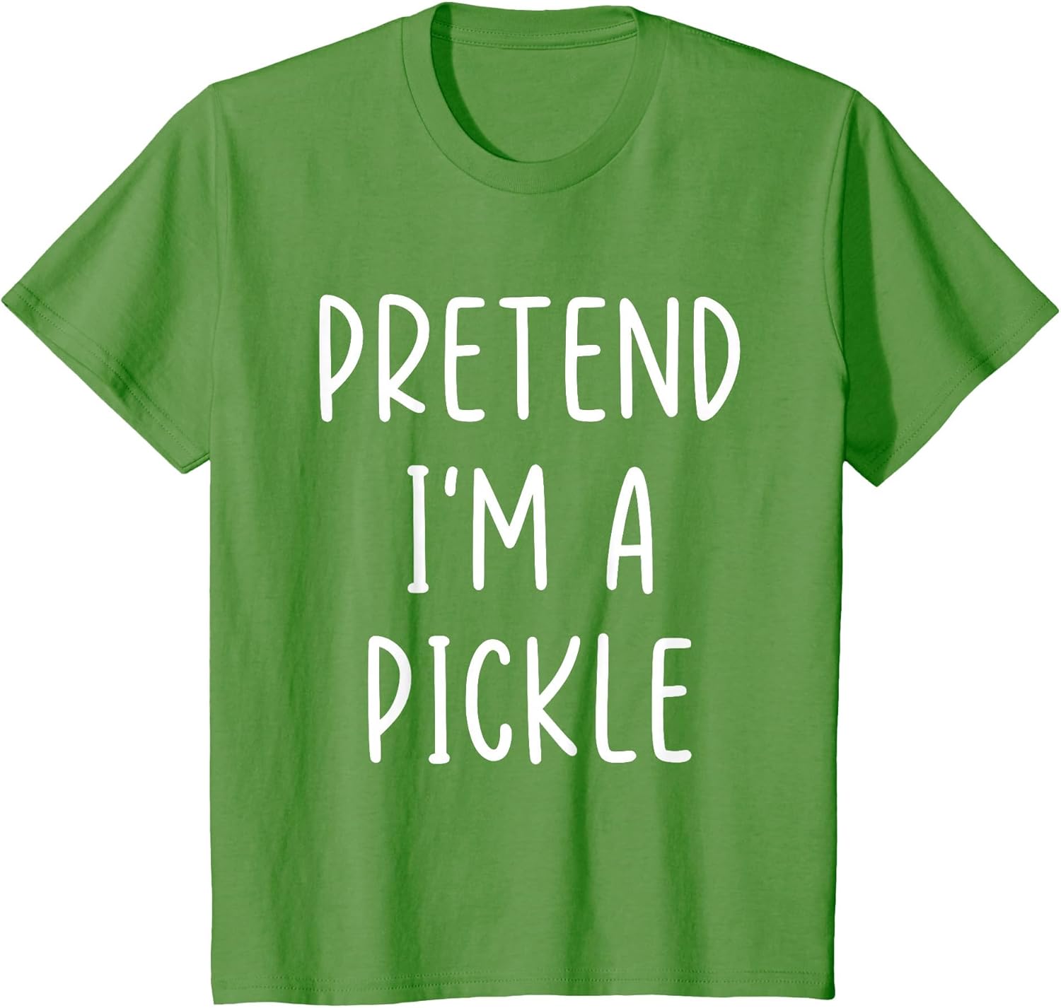 Funny Pretend I'm A Pickle Costume Halloween Easy