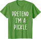Funny Pretend I'm A Pickle Costume Halloween Easy