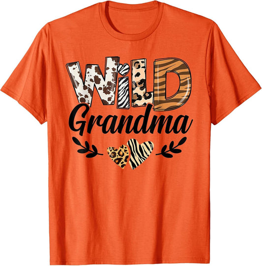 Wild Grandma Birthday Family Bday Safari Zoo Jungle Animals